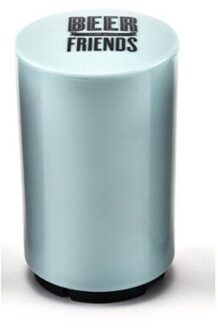 Magnetische Roestvrij Staal Bier Opener Automatische Flesopener Draagbare Magneet Wijn Openers Persoonlijkheid Bar Wijn Gadgets blauw