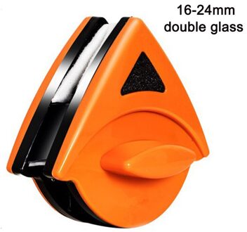 Magnetische Ruitenwisser Glas Cleaner Brush Tool Double Side Magnetische Borstel Vensterglas Borstel Voor Wassen Huishoudelijke Schoonmaakmiddelen Te 16mm to 26mm