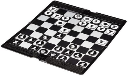 Magnetische Schaken Opvouwbare Portemonnee Schaken Mini Draagbare Magneet Slim Schaken