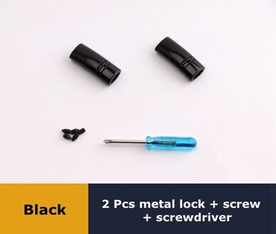 Magnetische Schoenveters Metalen Lock Gesp Geschikt Voor Alle Soorten Schoenen Lui Veters Gesp Kind Volwassen Casual Unisex Geen Stropdas schoenveter zwart