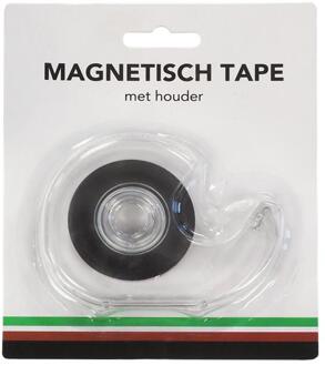 Magnetische tape met houder grijs