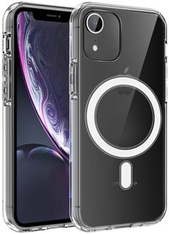 Magnetische Telefoon Case Voor Iphone Xr Xs Max Magsafe Draadloze Schokbestendig Volledige Bescherming Beschermhoes Shell For iPhone XR