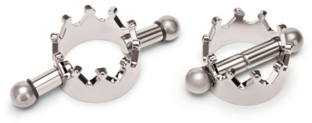 Magnetische Tepelkroon Klemmen - Zilver