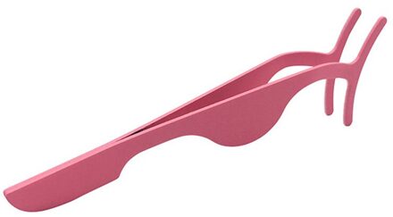 Magnetische Valse Wimpers Pincet Extension Tool Wimpers Applicator Breder Clip Roze