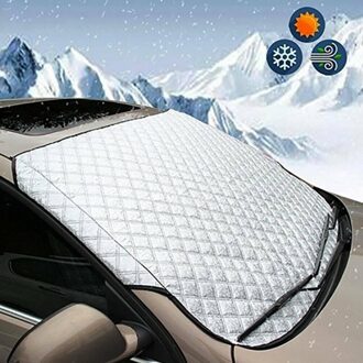 Magnetische Voorruit Zonnescherm Stofkap Automobiles Regen Ijs Sneeuw Protector Anti Warmte Front Window Car Suv Cover