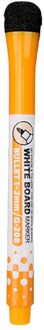 Magnetische Whiteboard Pen Schrijven Tekening Uitwisbare Board Marker Kantoorbenodigdheden Oranje