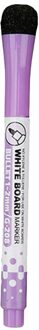 Magnetische Whiteboard Pen Schrijven Tekening Uitwisbare Board Marker Kantoorbenodigdheden Paars