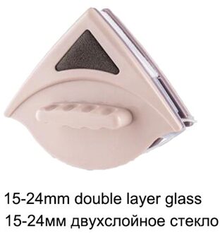 Magnetische Window Cleaner Borstel Glasreiniger Magneten Brush Tool Double Side Magnetische Glas Borstel Voor Wassen Huishoudelijke Schoonmaakmiddelen dubbele 15-24mm
