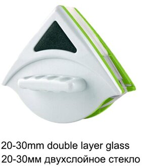 Magnetische Window Cleaner Borstel Glasreiniger Magneten Brush Tool Double Side Magnetische Glas Borstel Voor Wassen Huishoudelijke Schoonmaakmiddelen dubbele 20-30mm
