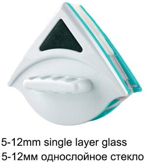 Magnetische Window Cleaner Borstel Glasreiniger Magneten Brush Tool Double Side Magnetische Glas Borstel Voor Wassen Huishoudelijke Schoonmaakmiddelen single 5-12mm