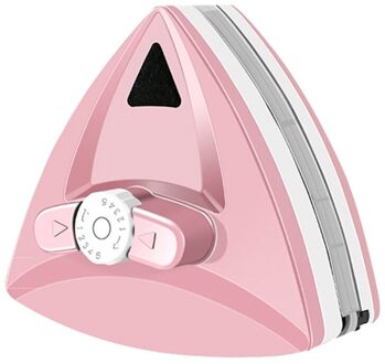 Magnetische Window Cleaner Verstelbare Glas Borstel Voor 5-30Mm Double Side Ruitenwisser Wassen Huishoudelijke Tool roze / 25MM