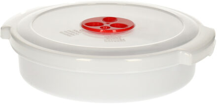 Magnetron bakje - 1 liter - voedsel opwarmen - 21,5 x 20 x 5,5 cm
