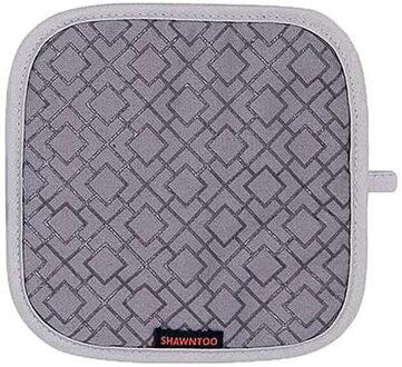 Magnetron Bbq Handschoen Potholder Mitten Hittebestendige Antislip Oven Bakken Handschoenen Mitts Mat Mitten Keuken Potholders Accessoires grijs Mat