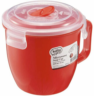 Magnetron beker - 620 ml - voedsel opwarmen - 8.5 x 11 cm