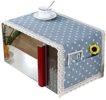 Magnetron Cover Bloem Taal Groene Oven Stofkap D