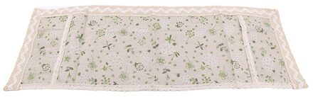 Magnetron Cover Opbergtas Anti Dust Magnetron Stofdicht Cover Oven Afzuigkap Keuken Benodigdheden groen bloem