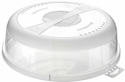 Magnetron deksel/afdekschaal - transparant - BPA vrij kunststof - 24,5 x 7,5 cm