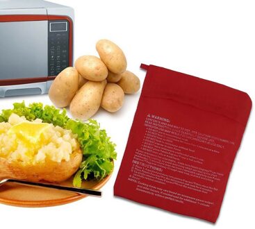 Magnetron Gebakken Aardappel Tas Eenvoudig Te Kok Stoom Tas Snel En Snel Gebraden Aardappelen Rijst Tas Wasbaar pot Zak