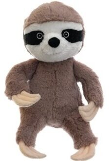 Magnetron luiaard knuffeldier 18 cm