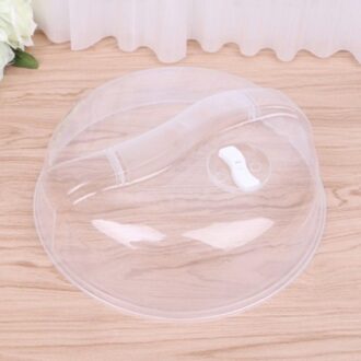 Magnetron Plaat Cover Clear Stoom Vent Ploetert Deksel Voedsel Schotel wit