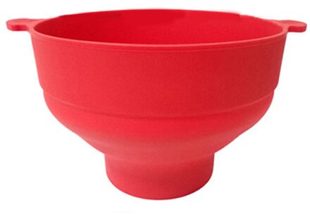 Magnetron Siliconen Popcorn Inklapbare Air Microwavable Popcorn Kom Bpa Gratis Vaatwasser Veilig Voor Thuis FEA889