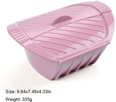 Magnetron Steamer Siliconen Stoomboot Met Deksel Popcorn Kom Popcorn Makers Steam Case Oven Roaster Keuken Gereedschap Koken Gereedschap