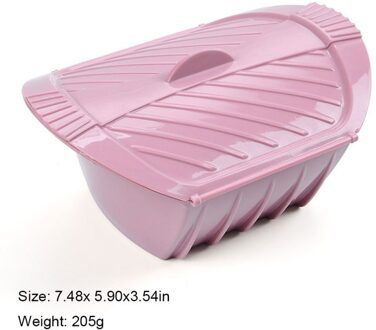 Magnetron Steamer Siliconen Stoomboot Met Deksel Popcorn Kom Popcorn Makers Steam Case Oven Roaster Keuken Gereedschap Koken Gereedschap