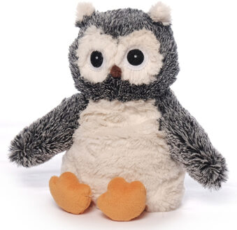 Magnetron warmte knuffel uil vogel - 26 cm - Heatpack/coldpack - Warmteknuffel lavendel