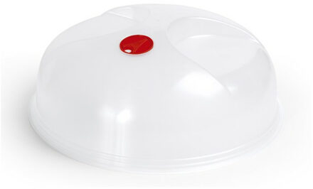 Magnetrondeksel - 29 cm - transparant - kunststof - 29 x 11 cm - keukenhulpmiddelen