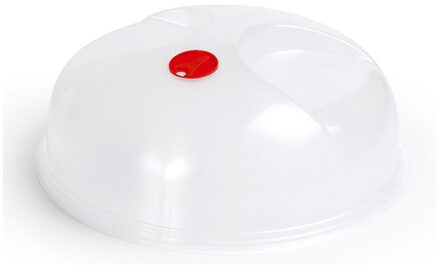 Magnetrondeksel/afdekschaal D24 - transparant - kunststof - 24 x 10,5 cm