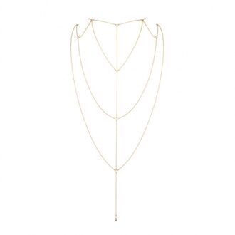 Magnifique Rug & Decollete Ketting - Goud