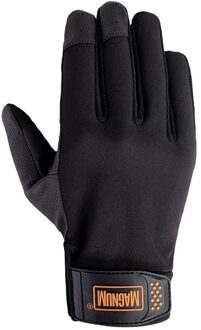 Magnum Heren ader softshell handschoenen Zwart - L