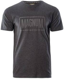 Magnum Heren essential 2.0 logo t-shirt Zwart - S