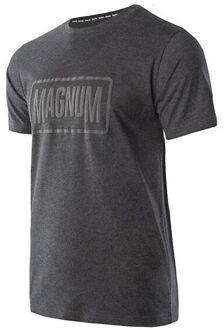 Magnum Heren essential 2.0 logo t-shirt Zwart - S