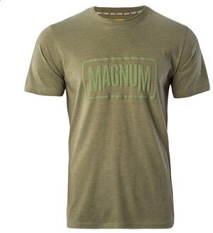 Magnum Heren essential 2.0 t-shirt Groen - L