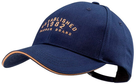 Magnum Heren koso logo baseball cap - maat One size Blauw