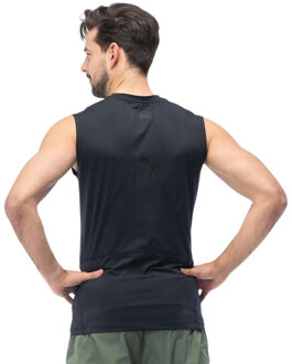 Magnum Heren rossi mouwloos t-shirt Zwart - XXL / XXXL