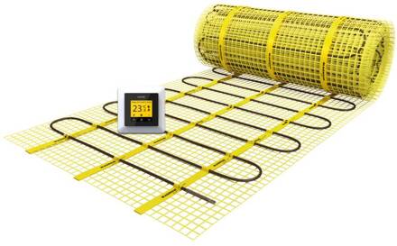 Magnum Mat Small Elektrische vloerverwarming 112W 0,75m2 met klokthermostaat