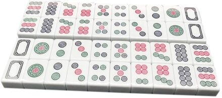 Mahjong Spel Entertainment Tafel Spel Met 40 Medium Size Tegels
