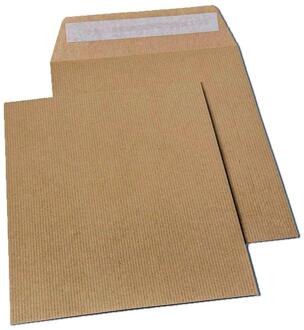 Mailing Papier Zakken | 184X261Mm (K6) | Zelfklevende | Bruin (Kraft) | 250 Pcs-Enveloppen Verpakking
