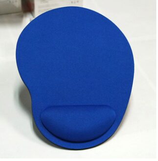 Mairuige Grote Promoties Ondersteuning Pols Comfort Muismat Optische Trackball Pc Thicken Mouse Pad Kleurrijke Voor Game 8 Kleuren blauw