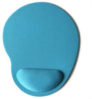 Mairuige Grote Promoties Ondersteuning Pols Comfort Muismat Optische Trackball Pc Thicken Mouse Pad Kleurrijke Voor Game 8 Kleuren lucht blauw