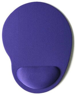 Mairuige Grote Promoties Ondersteuning Pols Comfort Muismat Optische Trackball Pc Thicken Mouse Pad Kleurrijke Voor Game 8 Kleuren paars