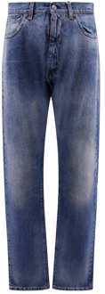 MAISON MARGIELA Blauwe Aw23 Straight Jeans voor vrouwen Maison Margiela , Blue , Dames - W28,W29,W25,W26,W27