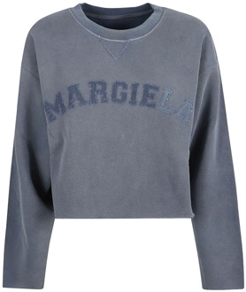 MAISON MARGIELA Blauwe Sweaters van Maison Margiela Maison Margiela , Blue , Dames - L