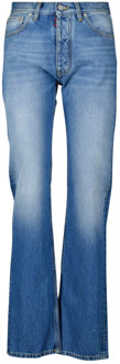MAISON MARGIELA Boot-Cut Jeans in Gewassen Blauw Maison Margiela , Blue , Dames - W27,W26,W28