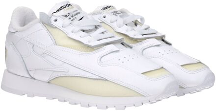 MAISON MARGIELA Classic leren Tabi sneakers Wit