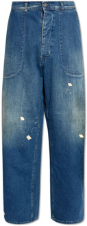 MAISON MARGIELA Jeans met vintage-effect Maison Margiela , Blue , Heren - W32,W33