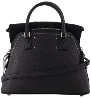 MAISON MARGIELA Leather handbags Maison Margiela , Black , Dames - ONE Size