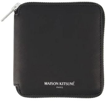 MAISON MARGIELA Leather wallets Maison Margiela , Black , Dames - ONE Size